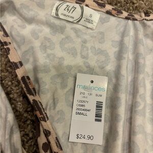 Cheetah print dress